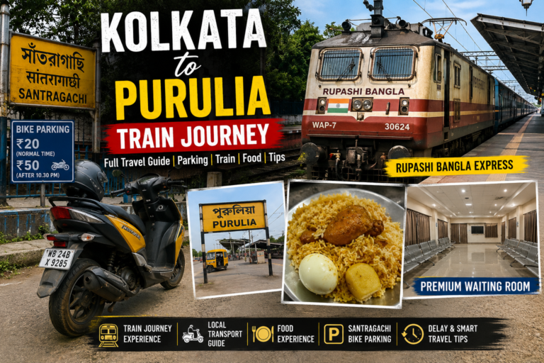 Kolkata to Purulia Train Journey